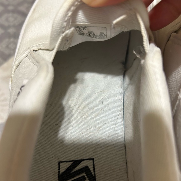 All White Slip-on Vans🤍 - Picture 11 of 12